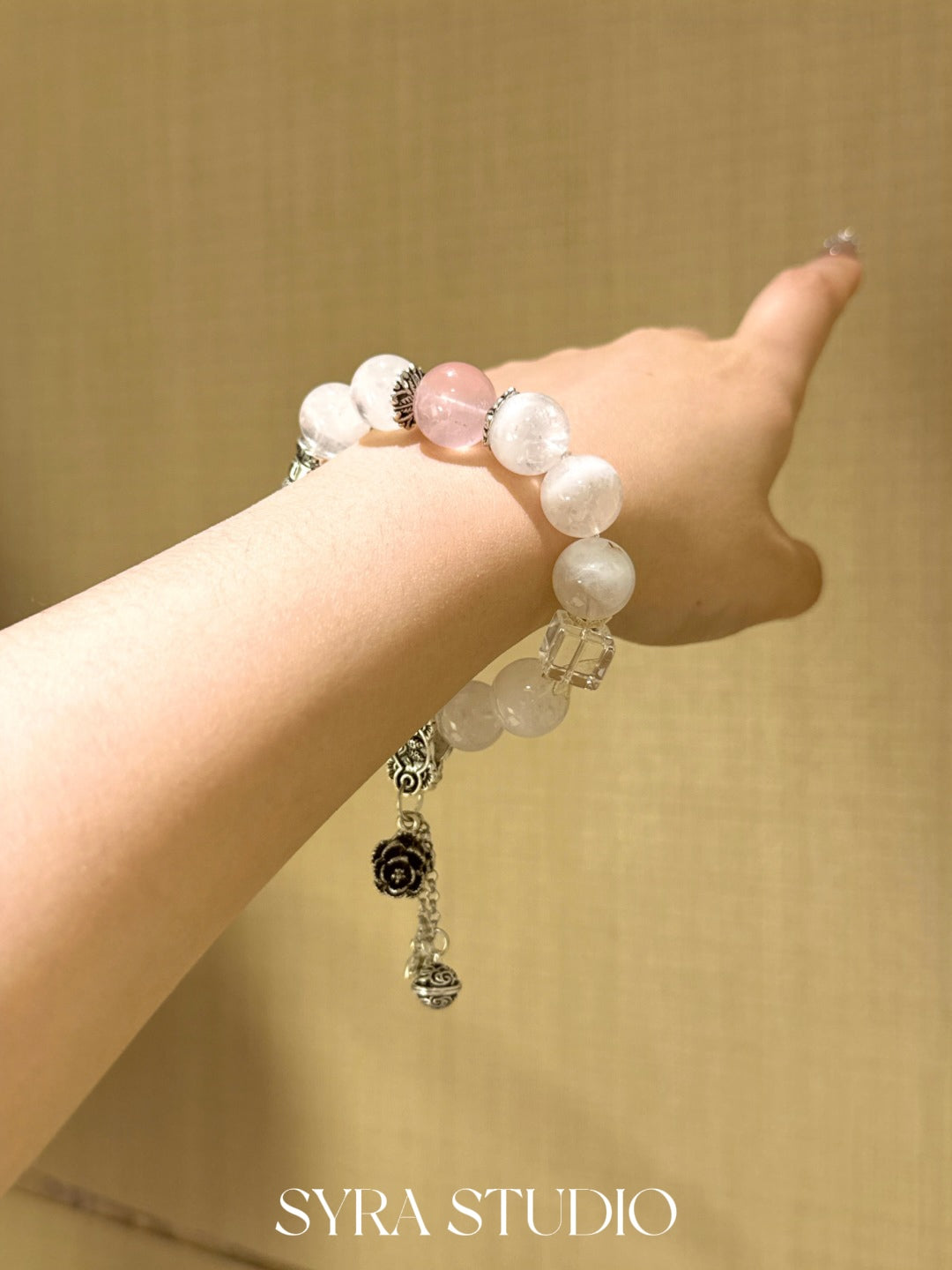 SYRA Crystal Bloom Bracelet