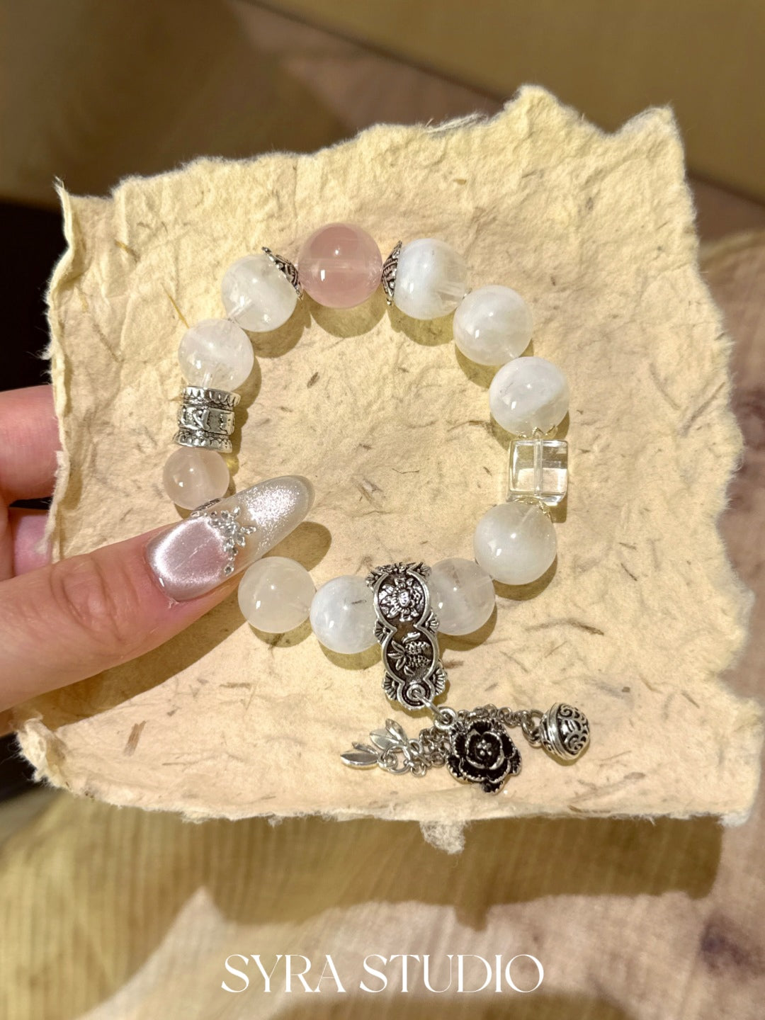 SYRA Crystal Bloom Bracelet