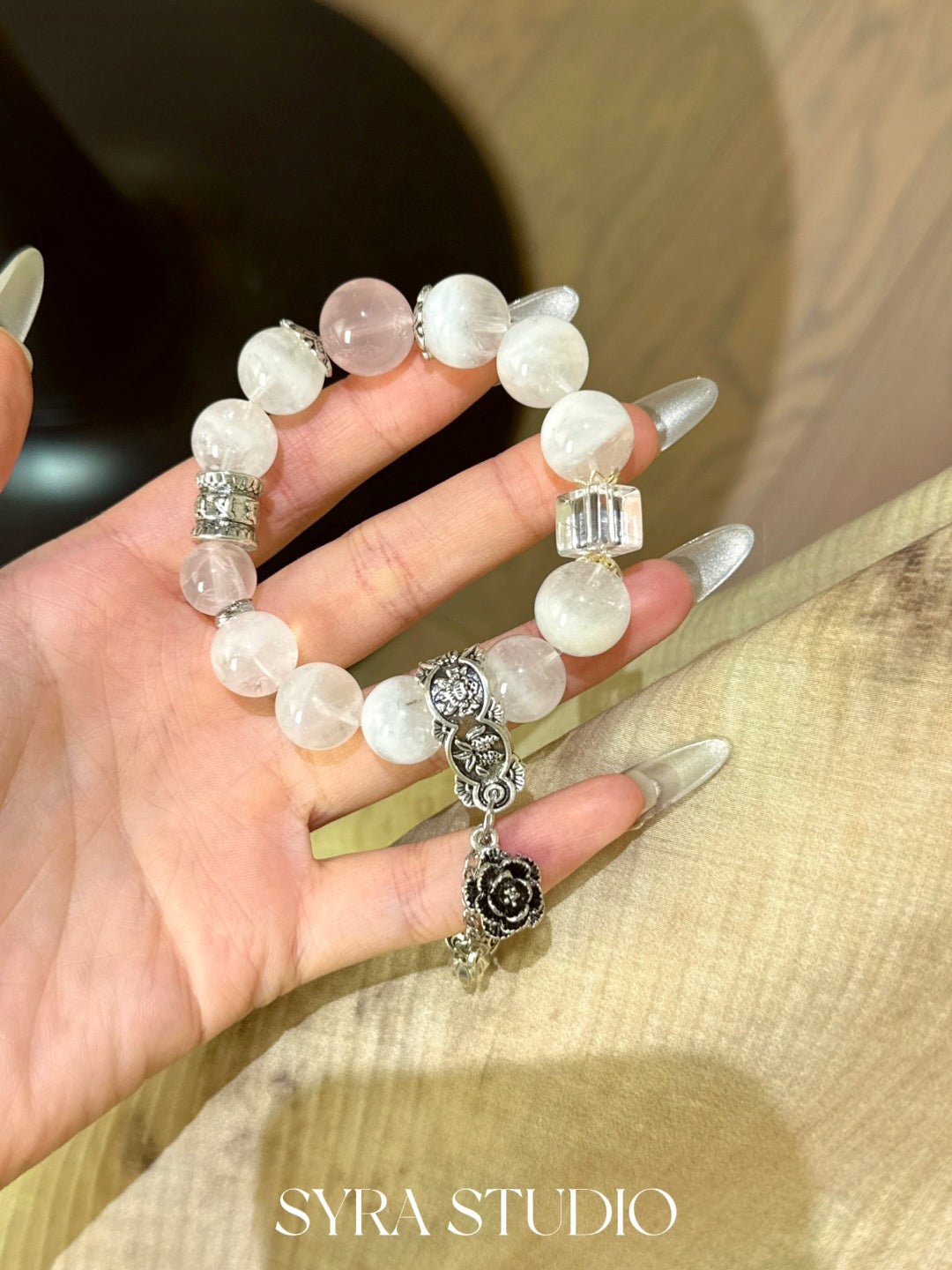 SYRA Crystal Bloom Bracelet