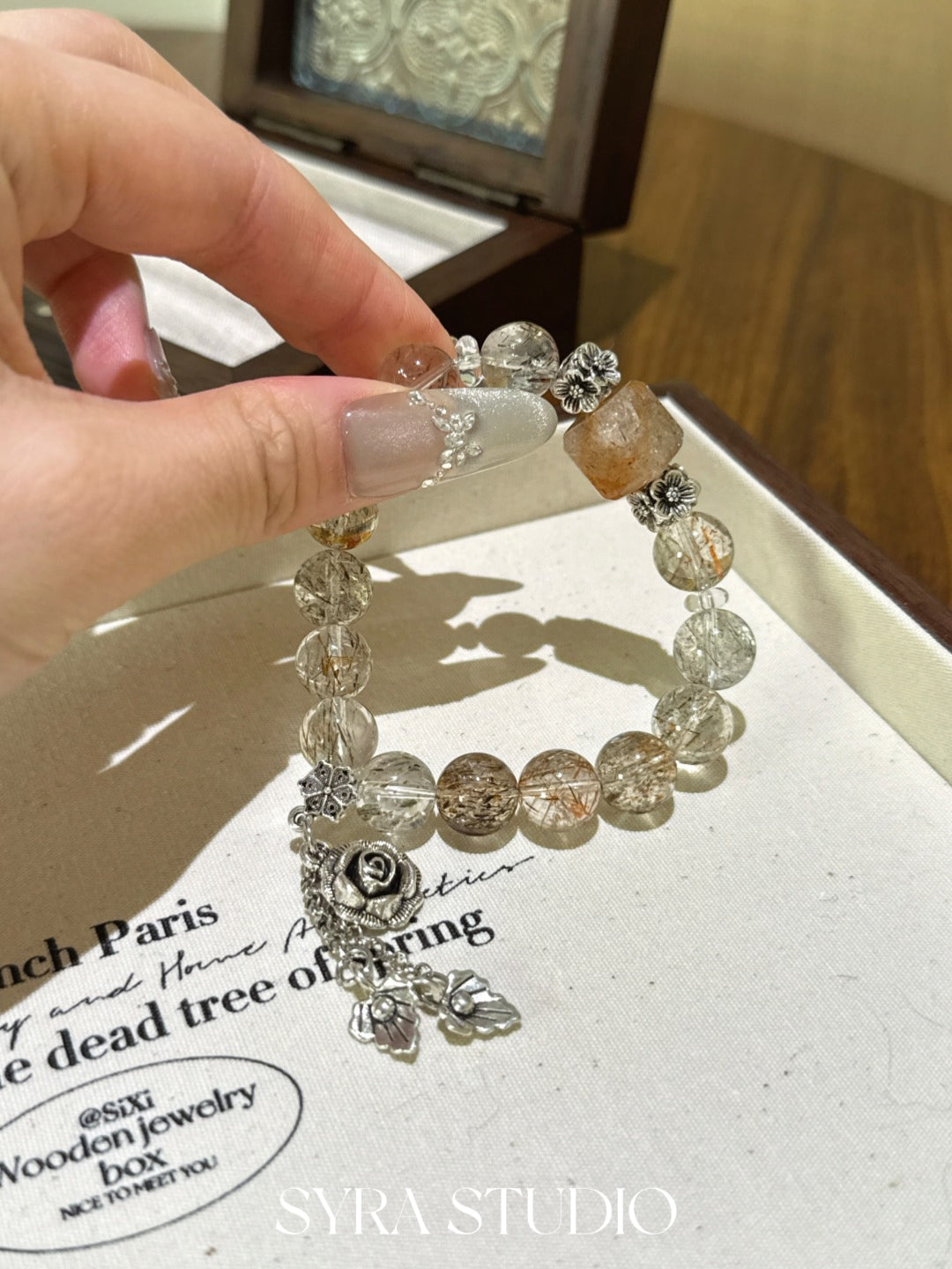 SYRA Noir Fortune Bracelet