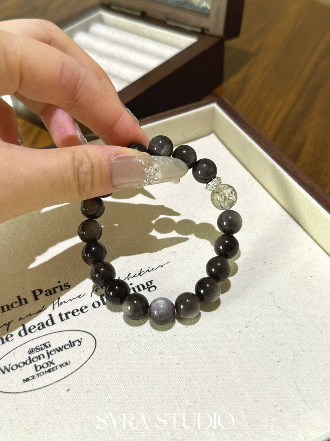 SYRA Shadowgold Align Bracelet