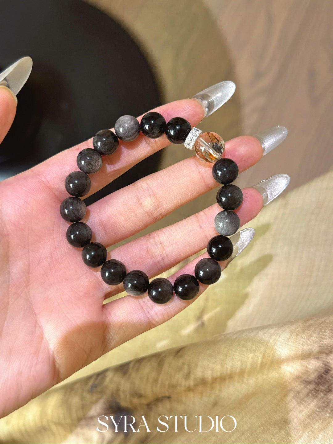 SYRA Blackfire Crown Bracelet