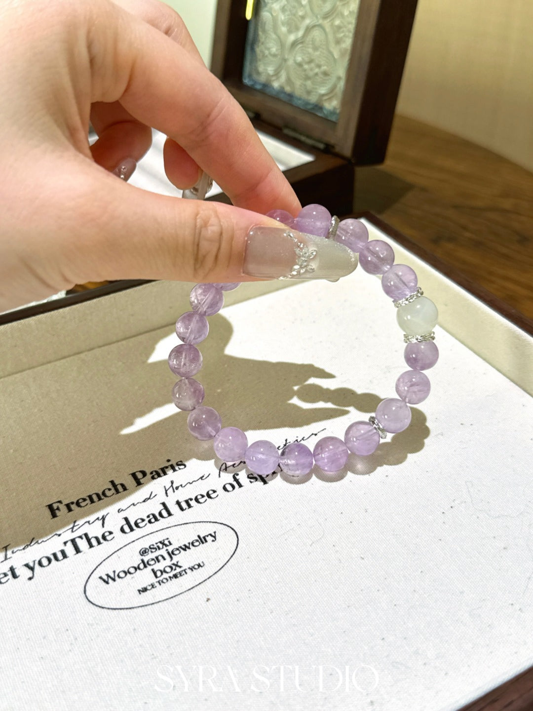 SYRA Lavender Light Bracelet