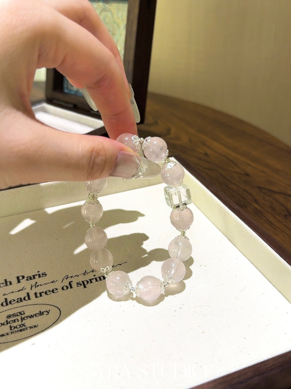 SYRA Cherry Mist Bracelet