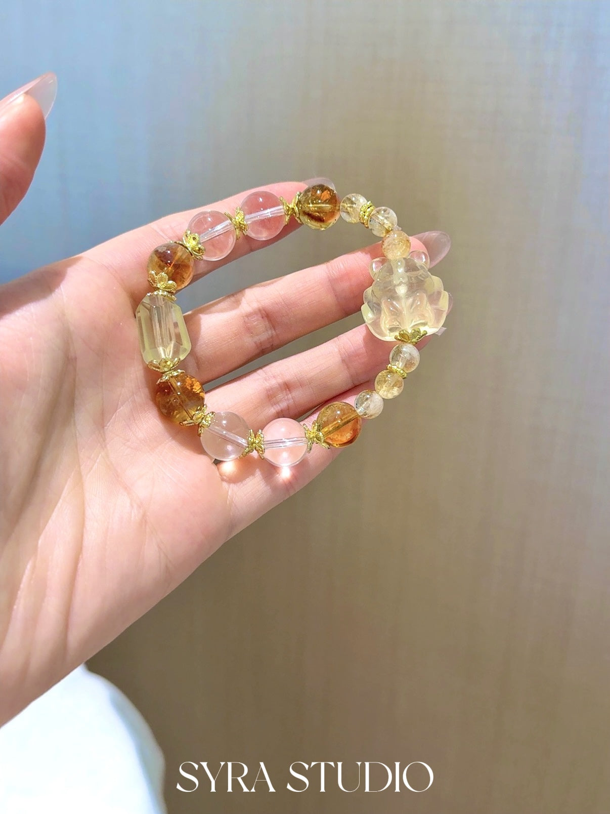 SYRA Golden Bloom Bracelet