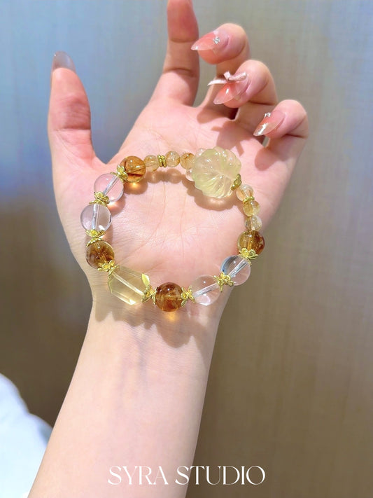 SYRA Golden Bloom Bracelet