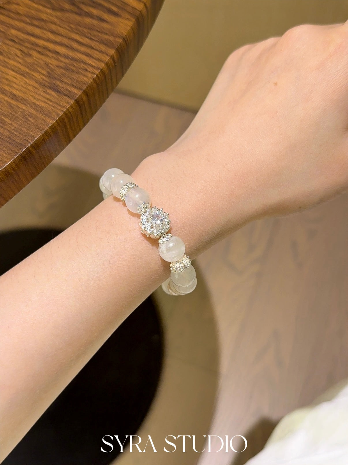 SYRA Moonlit Pearl Bracelet