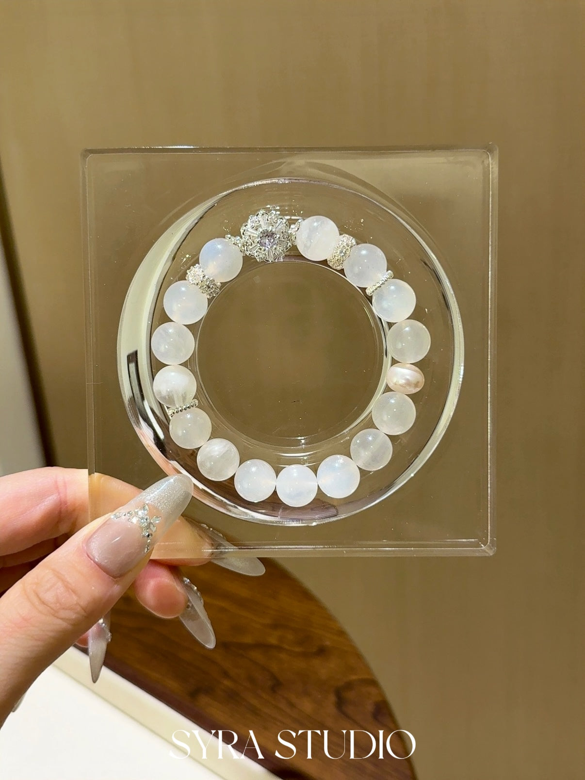 SYRA Moonlit Pearl Bracelet