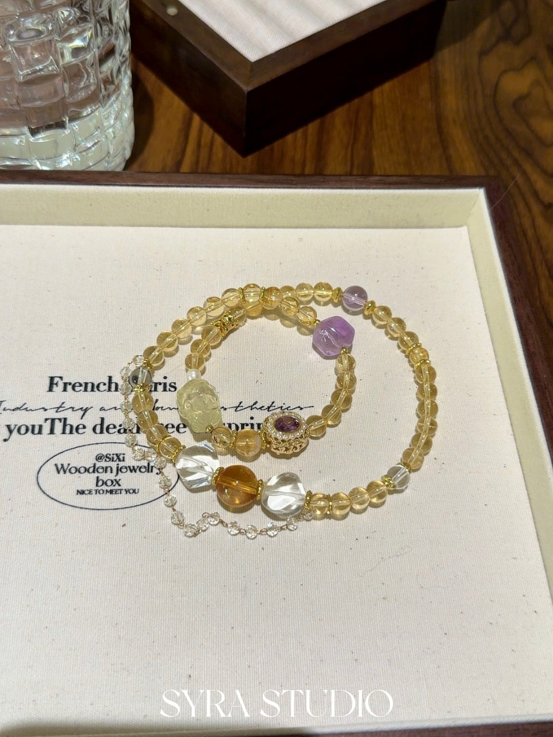 SYRA Golden Harvest Loop Bracelet