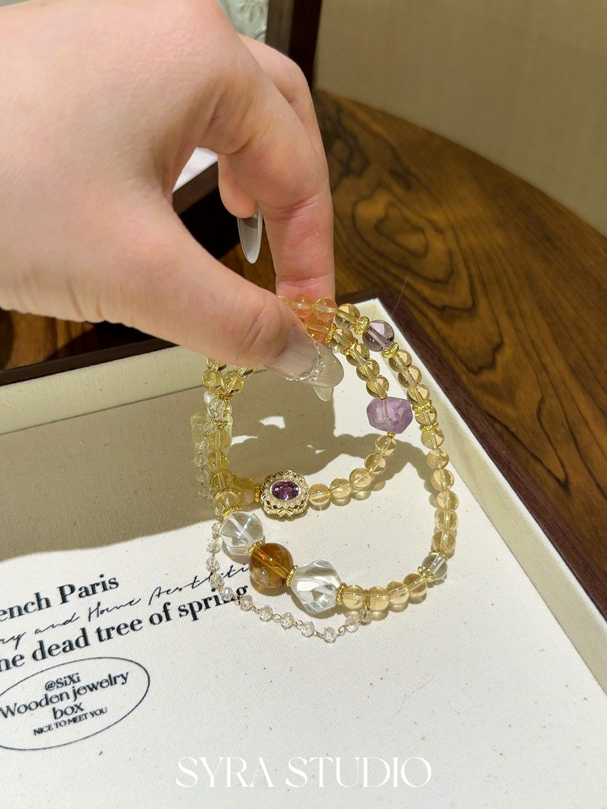 SYRA Golden Harvest Loop Bracelet