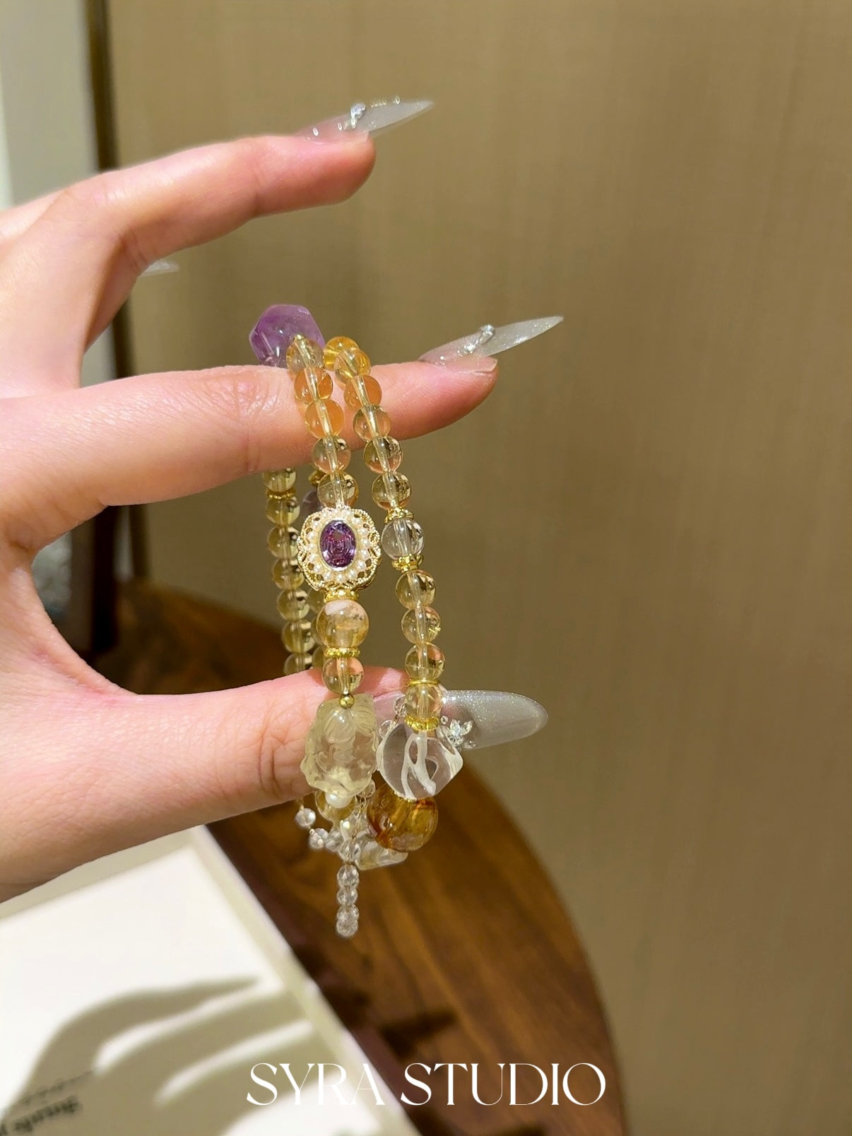 SYRA Golden Harvest Loop Bracelet