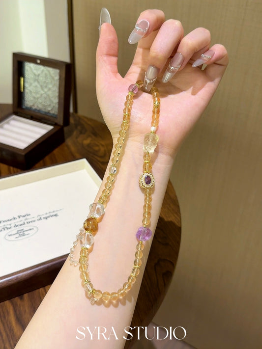 SYRA Golden Harvest Loop Bracelet