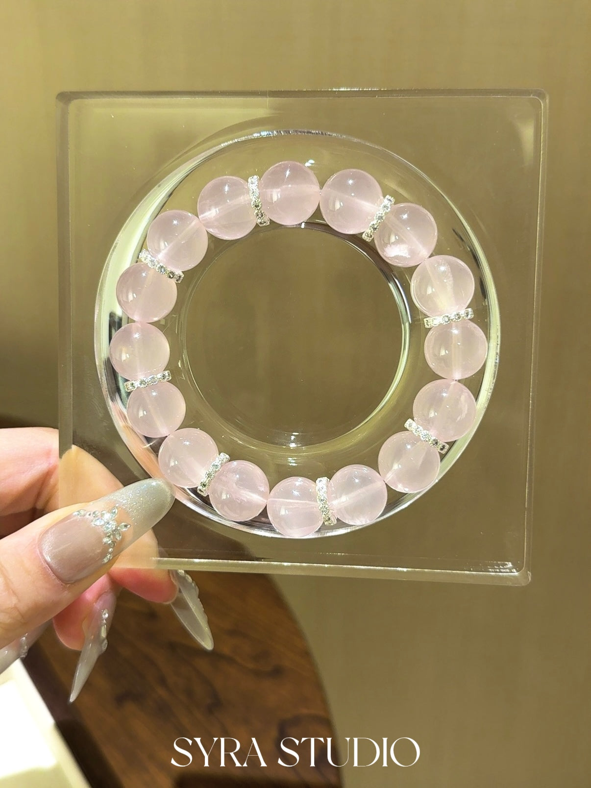 SYRA Pink Blossom Whisper Bracelet