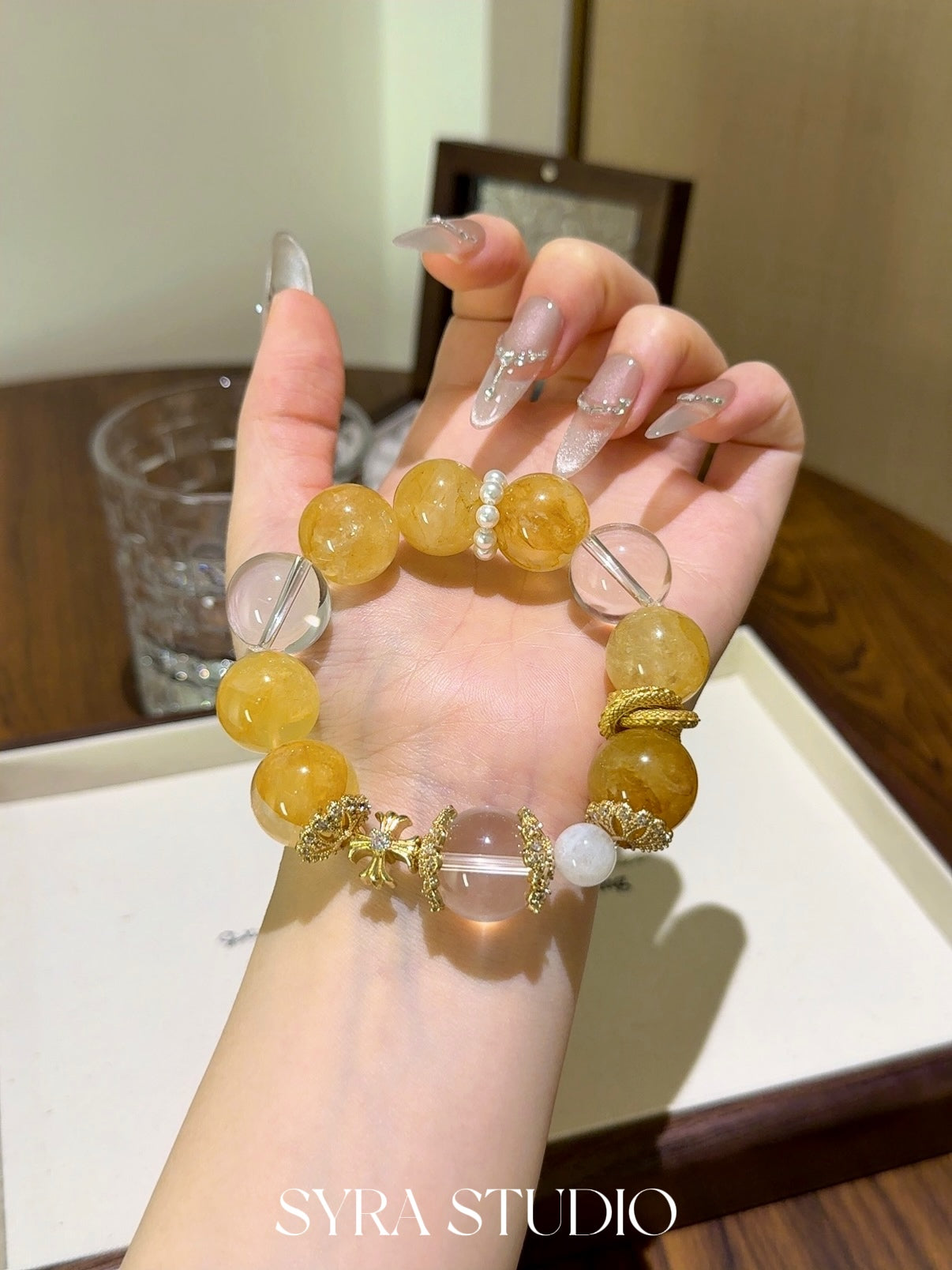 SYRA Golden Aura Bracelet