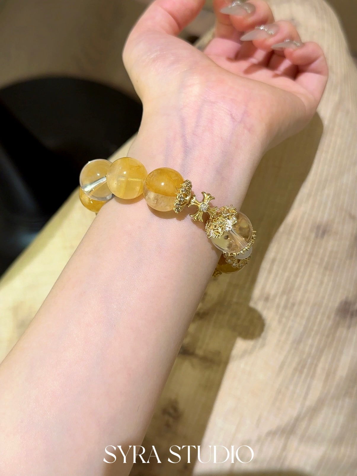 SYRA Golden Aura Bracelet