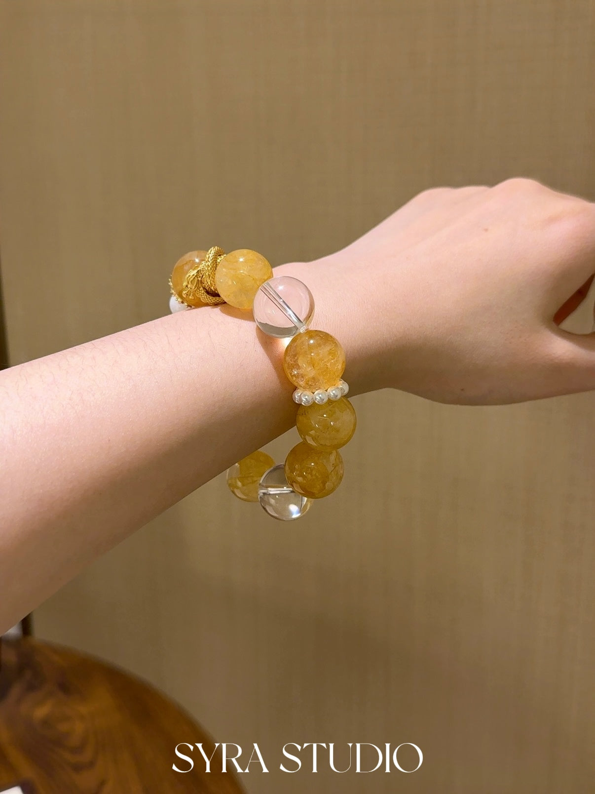 SYRA Golden Aura Bracelet