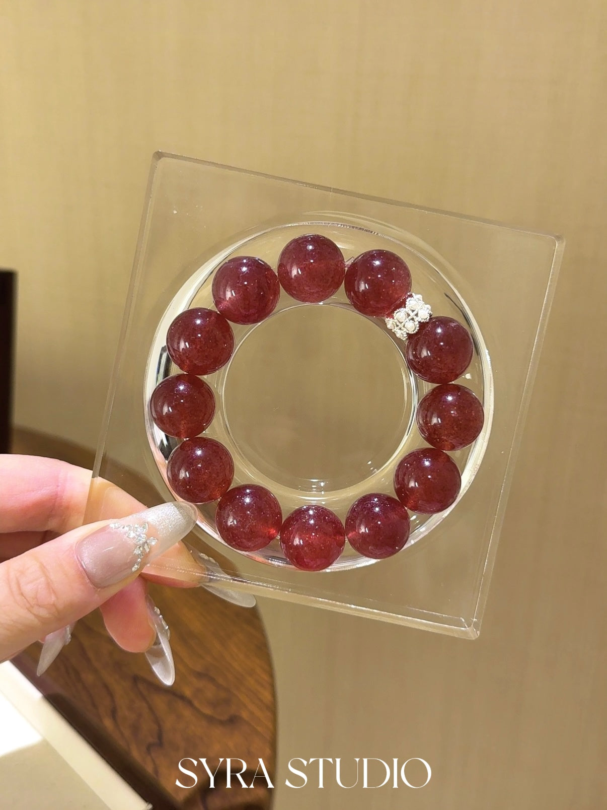 SYRA Scarlet Bloom Bracelet