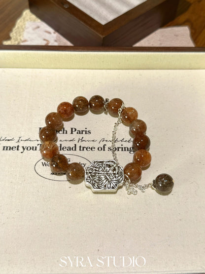 SYRA Onyx Goldshield Bracelet