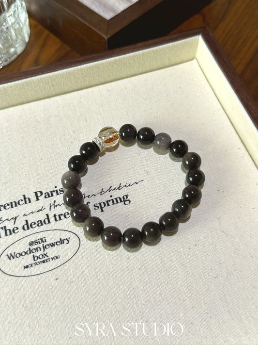 SYRA Blackfire Crown Bracelet